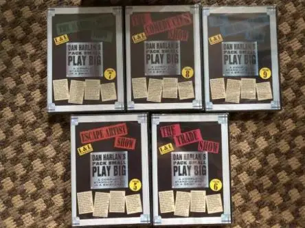 Pack Small, Play Big (9 DVD) di Dan Harlan-trucchi magici