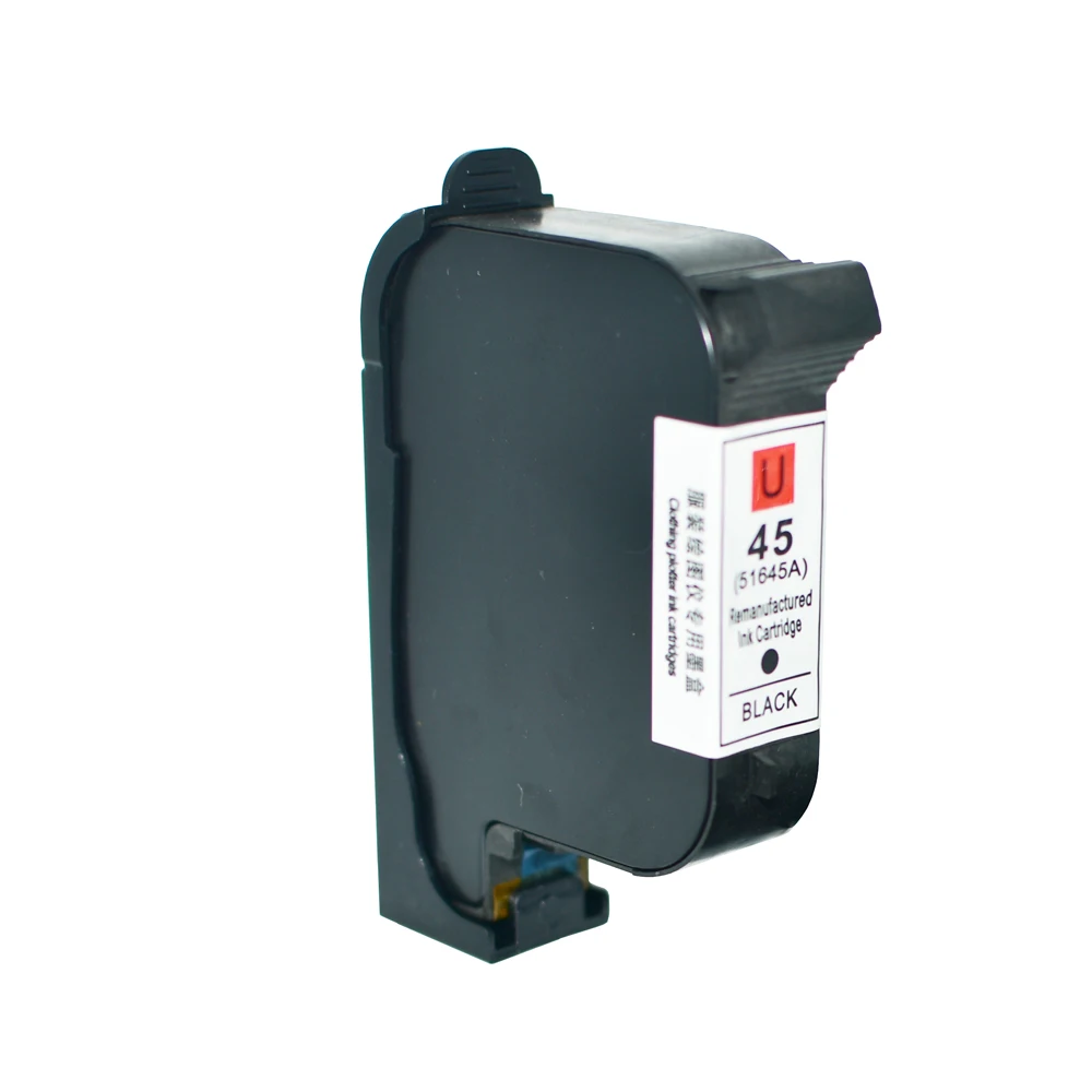 Inkjet Plotter for HP 45 Ink Cartridge Black for CAD Inkjet Plotter / Flat Jet Cutting Printer / CAD Clothing Plotter