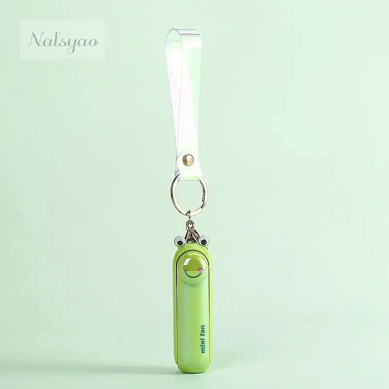 Wholesale 1pcs Cute Mini Portable Handheld Fan USB Rechargeable Folding Desk Bedside Office Cooling Battery Table Fan