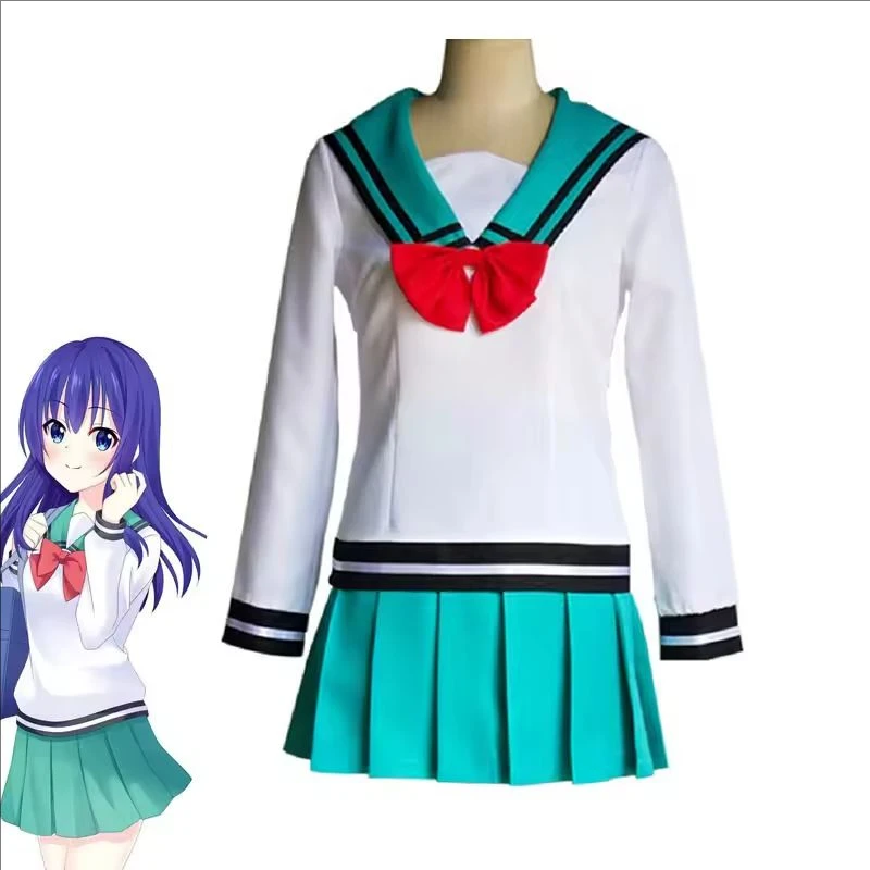 Anime Damen Teruhashi Kokomi Cosplay Kostüme Kleid Saiki Kusuo No Sai-nan Yumehara Chiyo Uniformen Halloween-Kostüme für Frauen