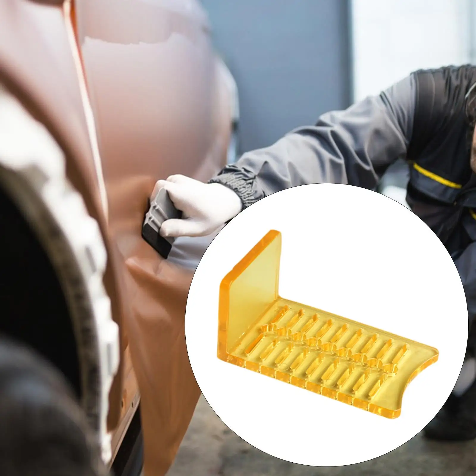 

Vinyl Wrap Measuring Tool Efficient Trimming and Marking Measuring Squeegee