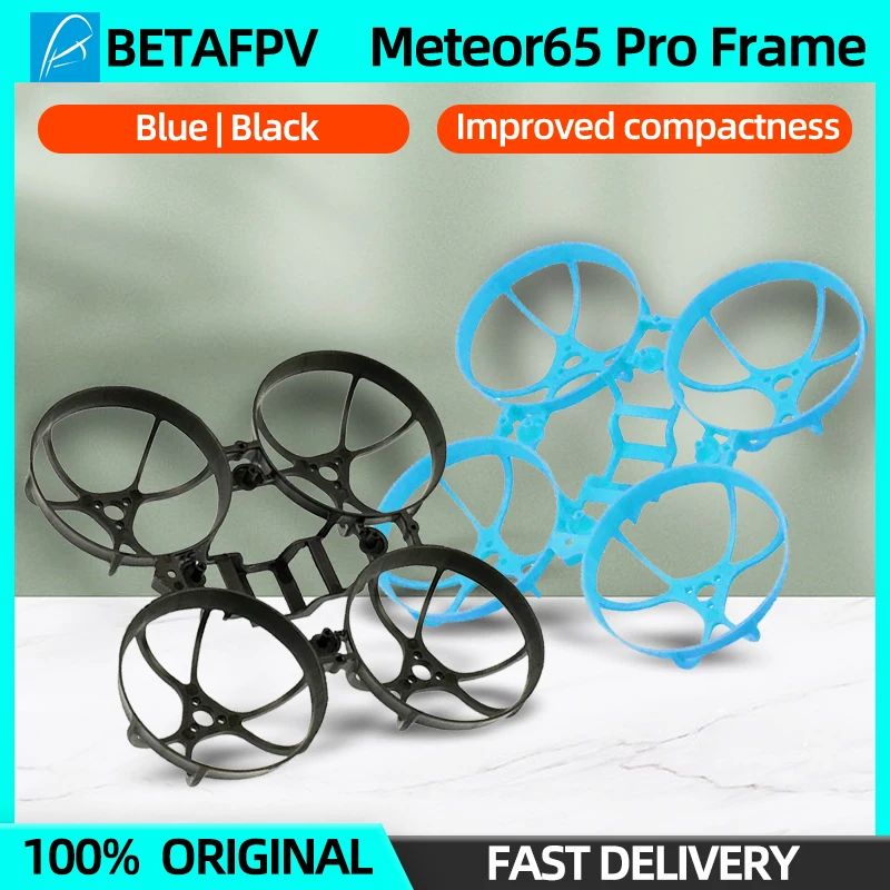 1/2PCS BETAFPV Meteor65 Pro Brushless Whoop 65mm FPV Frame KIT PP Material 1S Lipo 0802 Motor For FPV RC Quadcopter Drone 