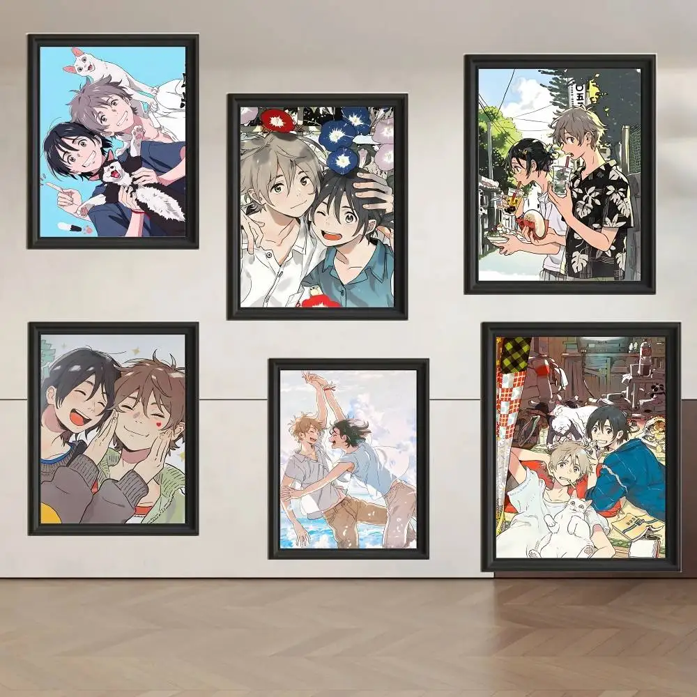 

T-The-S-Stranger-by The Beach Poster High Quality Print Poster Waterproof Wall Art Movie Posters For Living Bedroom Retro Room D