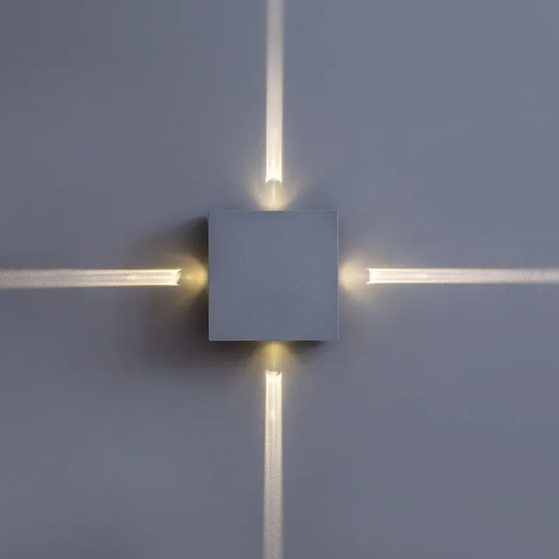 LED cross light effect wall lamp aisle balcony decorative wall lights indoor bedside background lights living room bar KTV model
