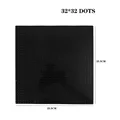 32X32 Black