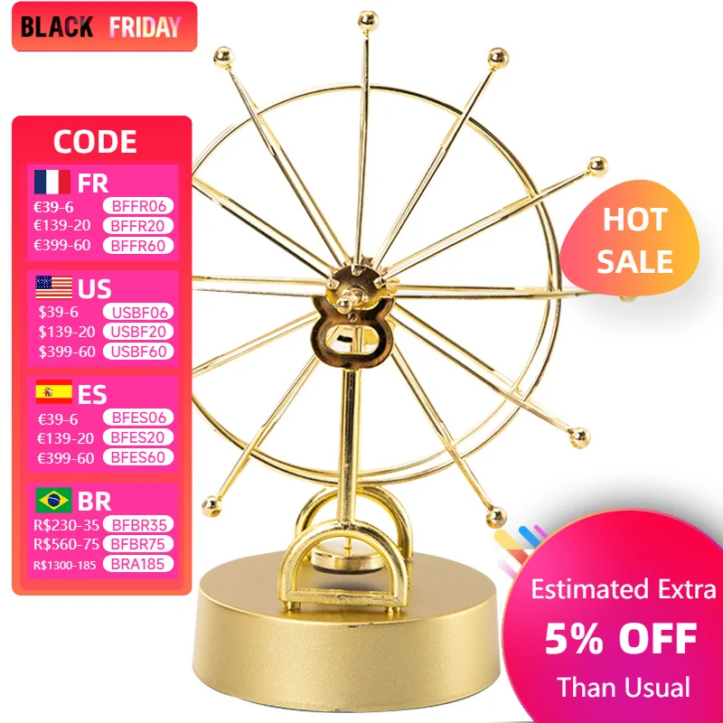 Perpetual Motion Machine Ferris Wheel  Desk Decor Crafts Students Birthday Gifts Creative Bedside Decor Decompression Accessory