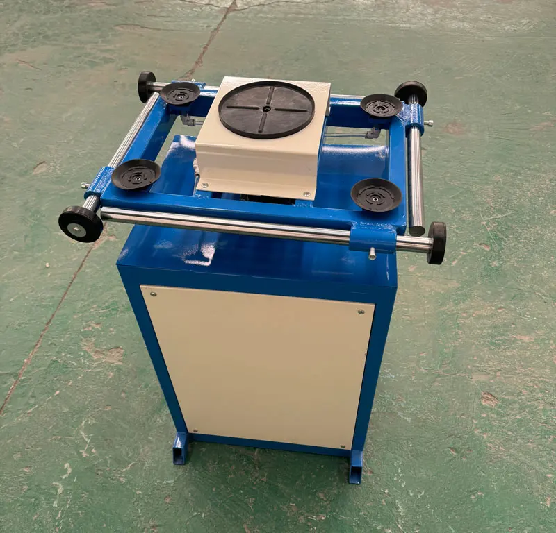 Rotary Glue-spreading Table Cooperate with Two-component Sealant Coating Machine for Making Insulating Glass