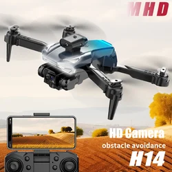 MHD H14 Foldable Drone RC Quadcopter Dual Cameras 4-way Obstacle Avoidance One-key Start Optical Flow Positioning HD Photography