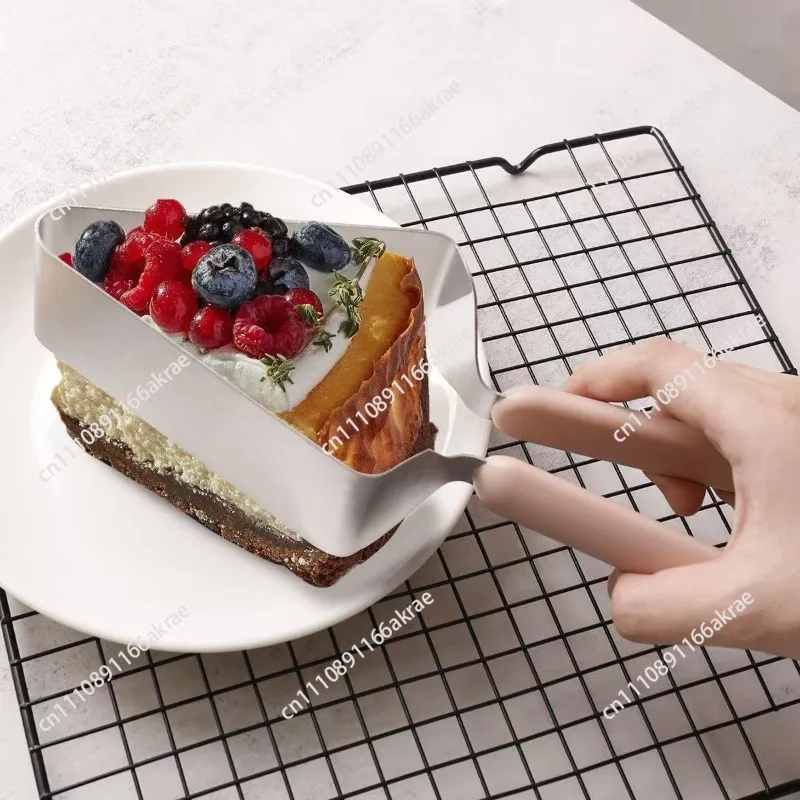 for Stainless steel cake separator cutlery triangle transfer gripper kitchen tools