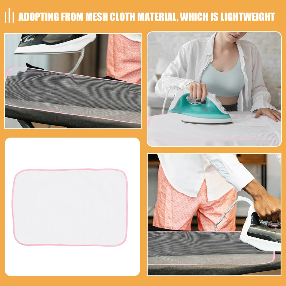 

4pcs Cloth Mesh Protective Pad High Temp Resistant Pressing Cloth For Desktop Table Top Mat Household Protector Lightweight