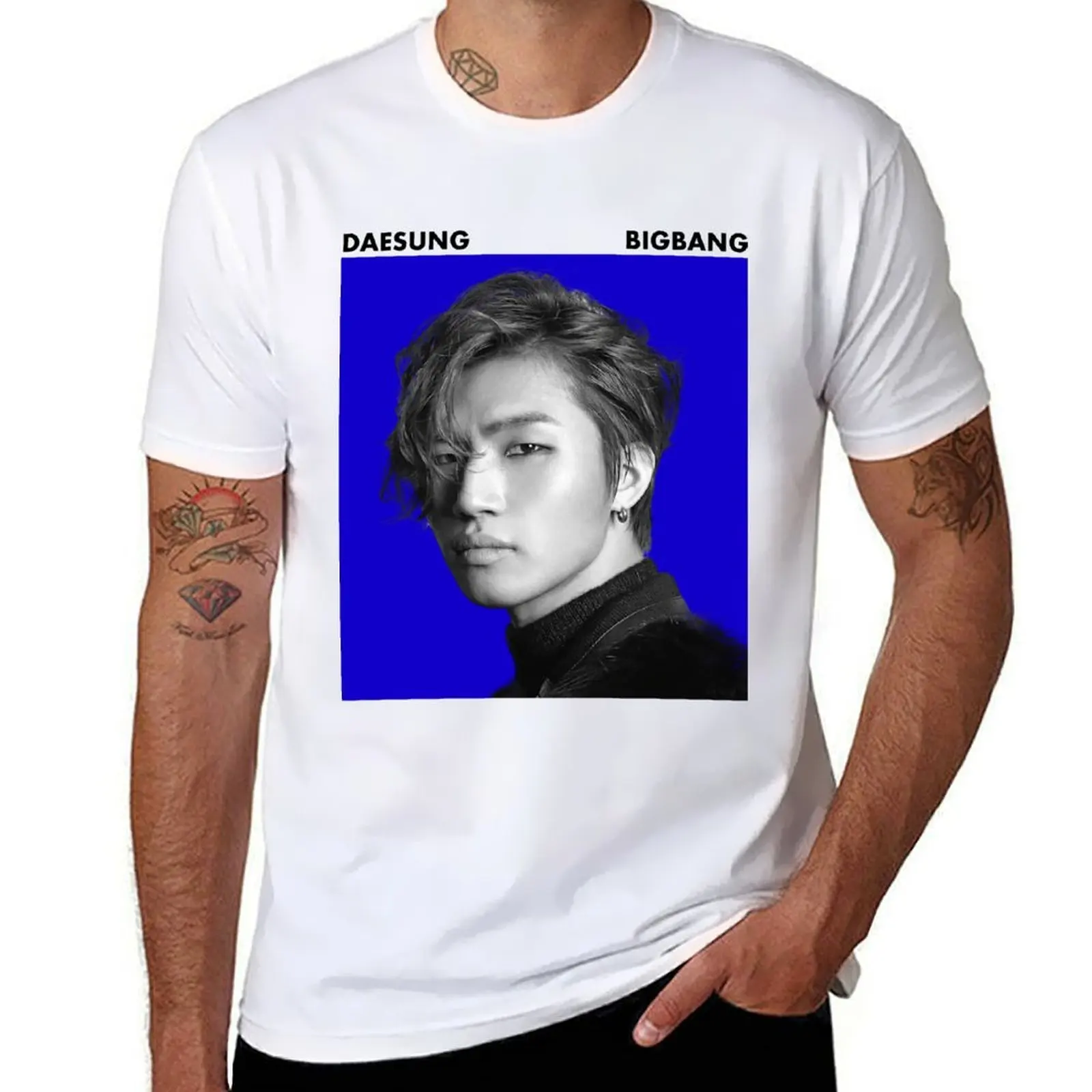 

BIGBANG - Daesung T-Shirt t shirts for man graphic tees t shirt custom print T-Shirt