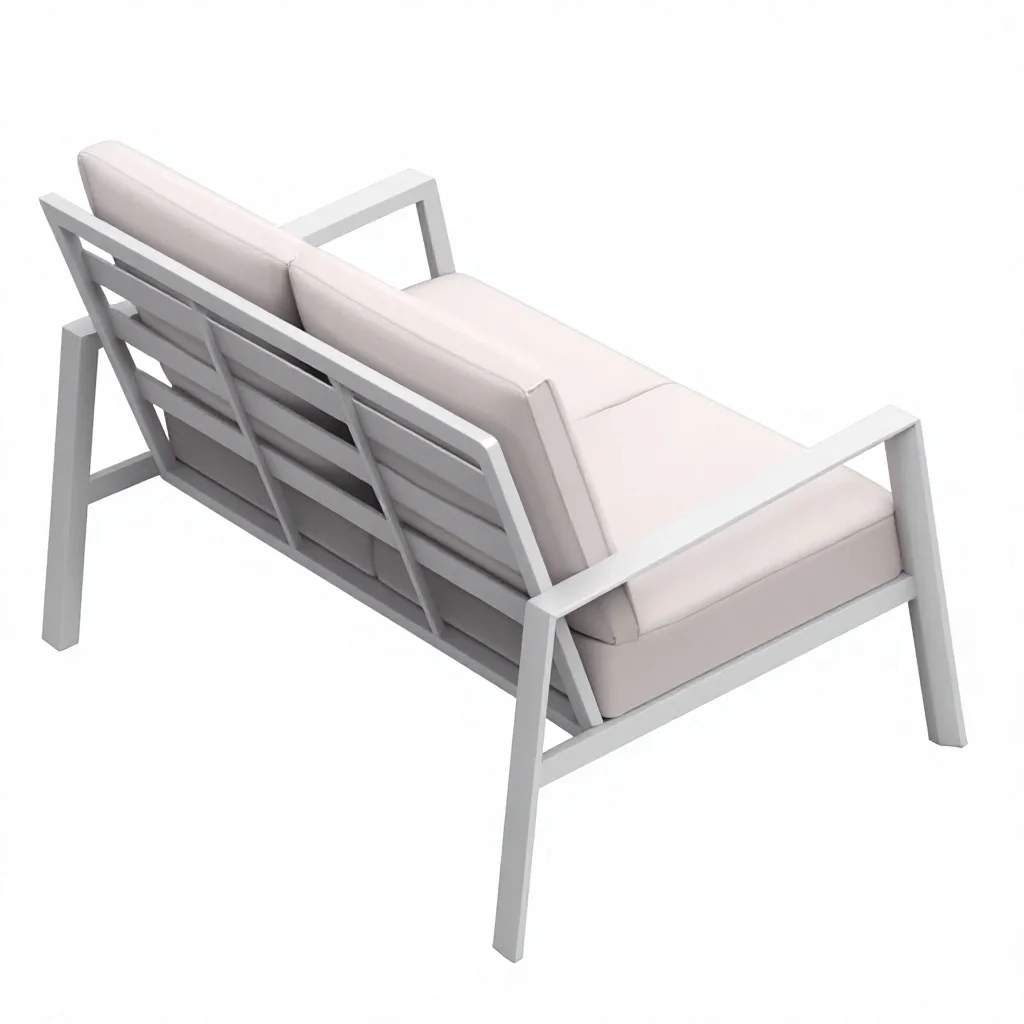 Popular Aluminum Patio Furniture Set for Living Room Hotel Villa Courtyard Farmhouse Apartment Outdoor Garden Use