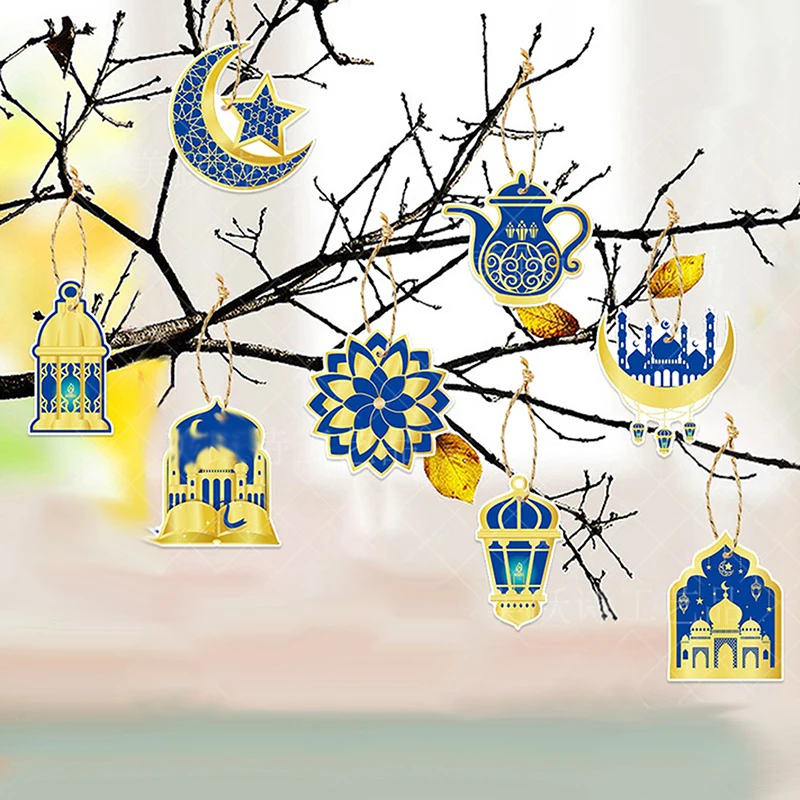 Dekorasi Idul Fitri Tag Gantung 2025 Dekorasi Ramadhan untuk Rumah Mubarak Ramadhan Kareem Idul Adha Dekorasi Pesta Muslim Islami