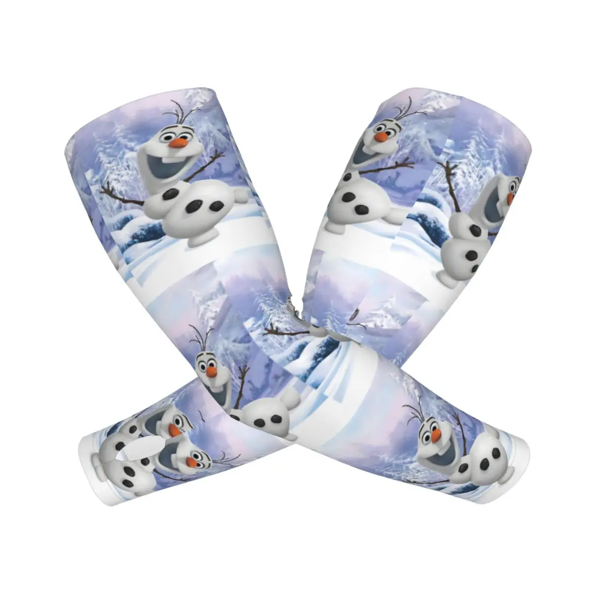 Custom Frozen UV Protection Cooling Arm Sleeves Women Men Animated Musical Fantasy Film Sports Running Tattoo Cover Up