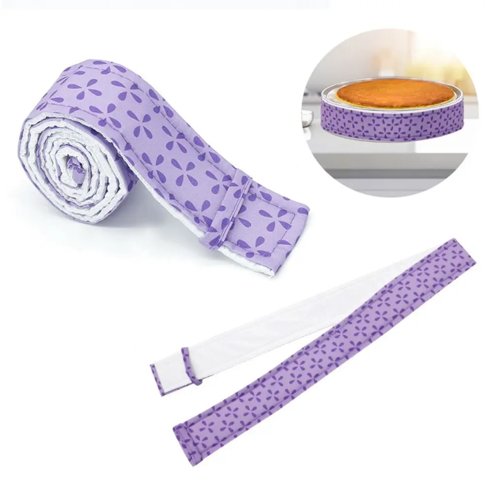 Poratble Cloth Bake Even Strip Purple Anti-deformation Baking Tray Protection Strap Bake Strip Belt Baking Cake Mold