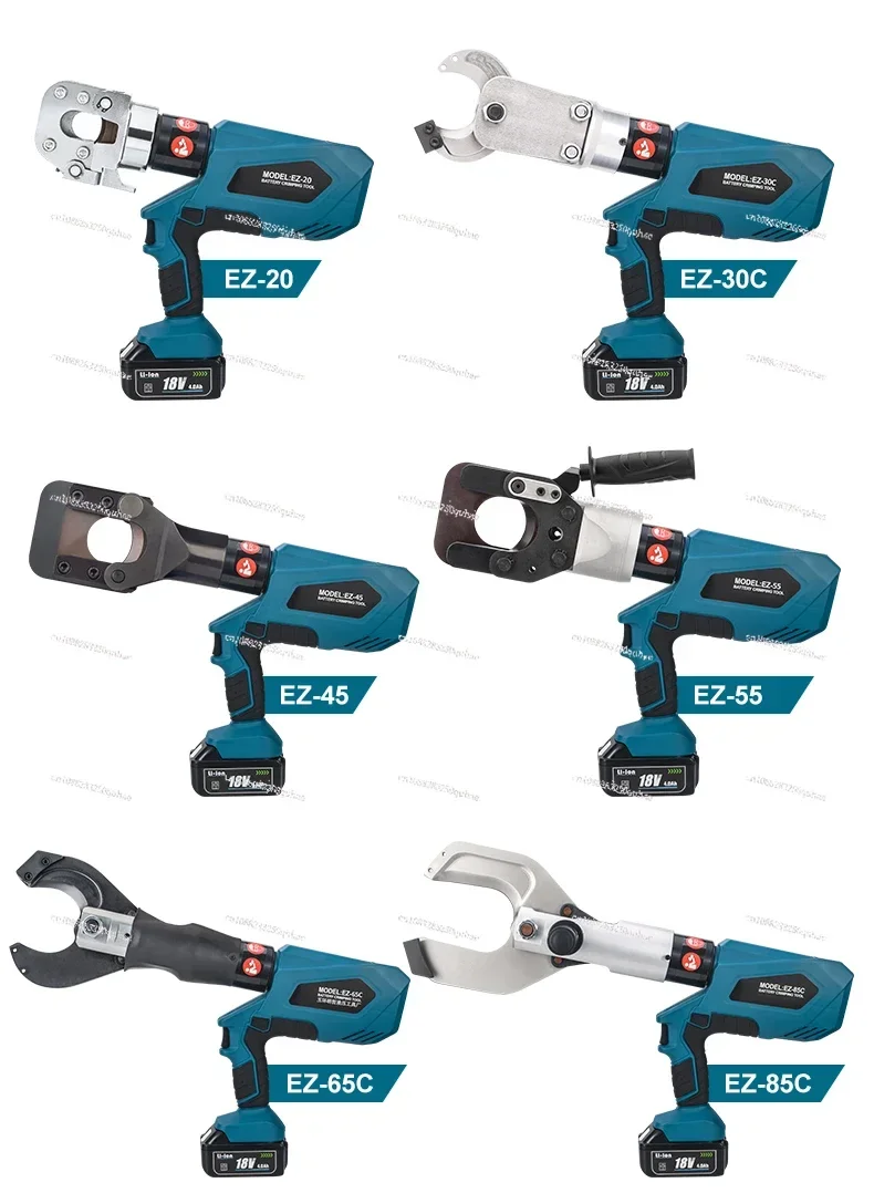 

Rechargeable bolt cutters Hydraulic cable cutters Handheld portable EZ-85 55 ratchet