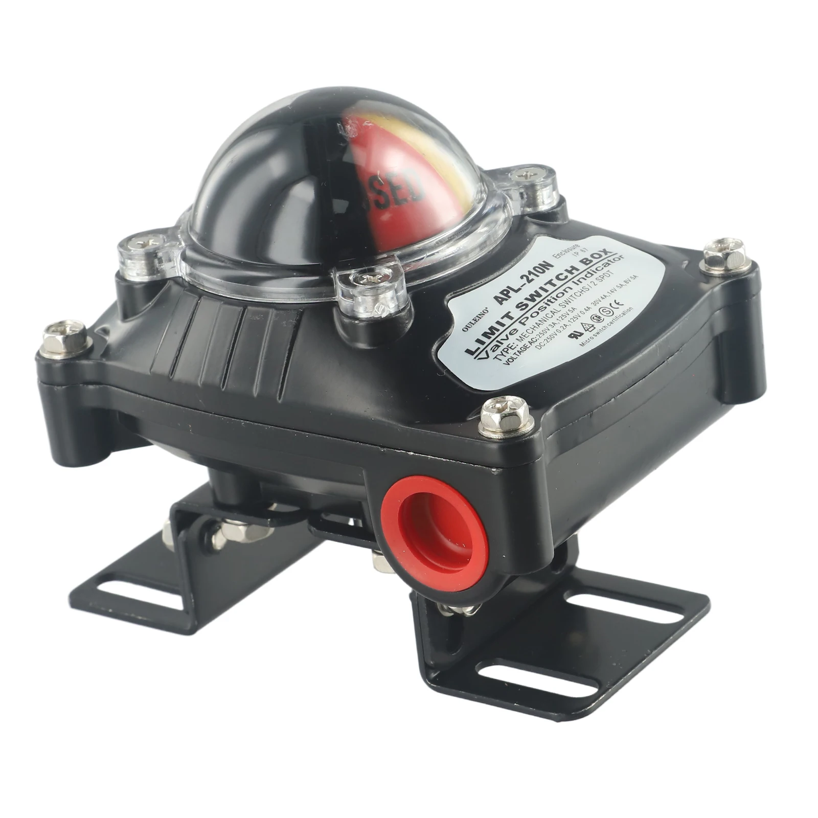 2SPDT Mechanical Limit Switch for apl 210N 125V/5A Valve Position Indicator for rugged and Waterproof Easy Setup and