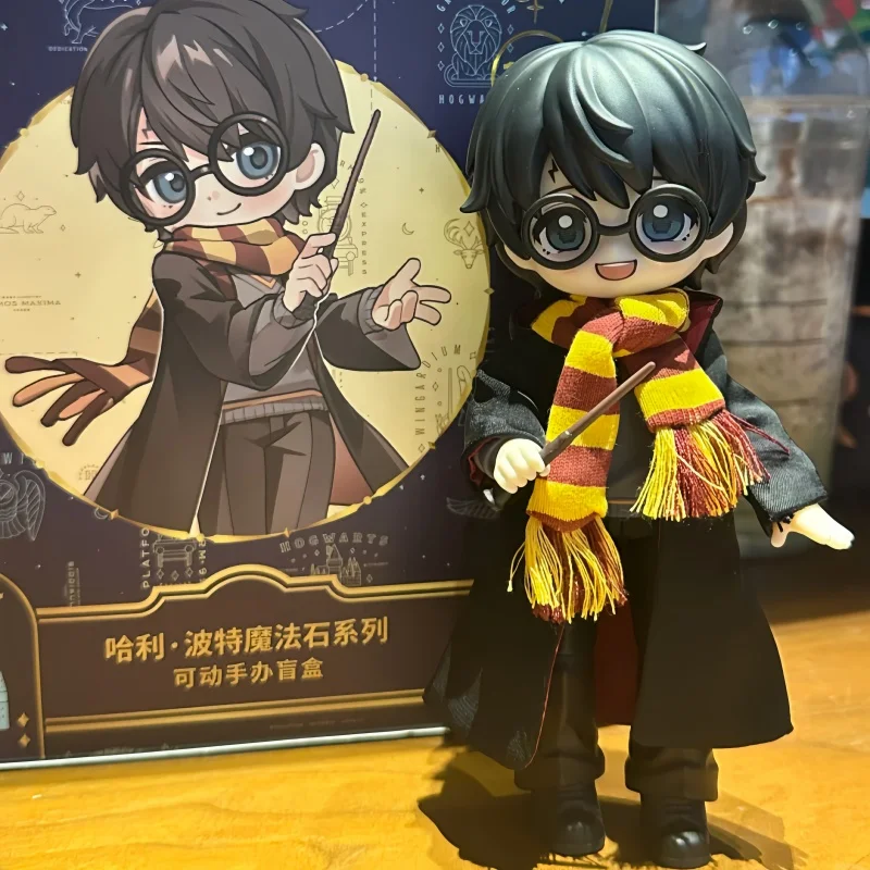 New Genuine Harry Potter Blind Box Q Version Mjd Cloth Action Figure Cool Mystery Box The Philosophers Stone Cute Kids Gift Toy view 6