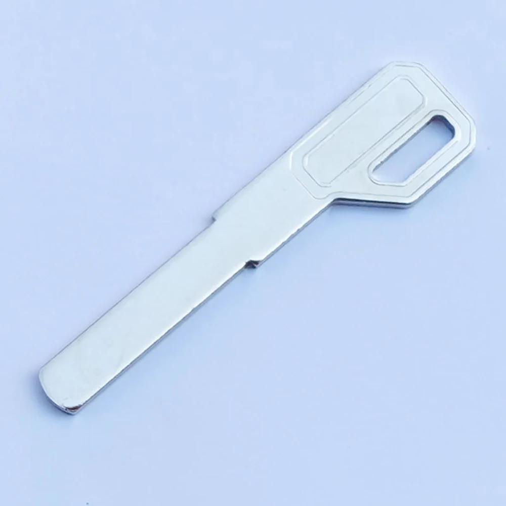 Imagem -02 - Embrião Intelligent Lock Blade Fingerprint Lock Key Casa Porta Blanks Chaveiro Suprimentos 20 Pcs