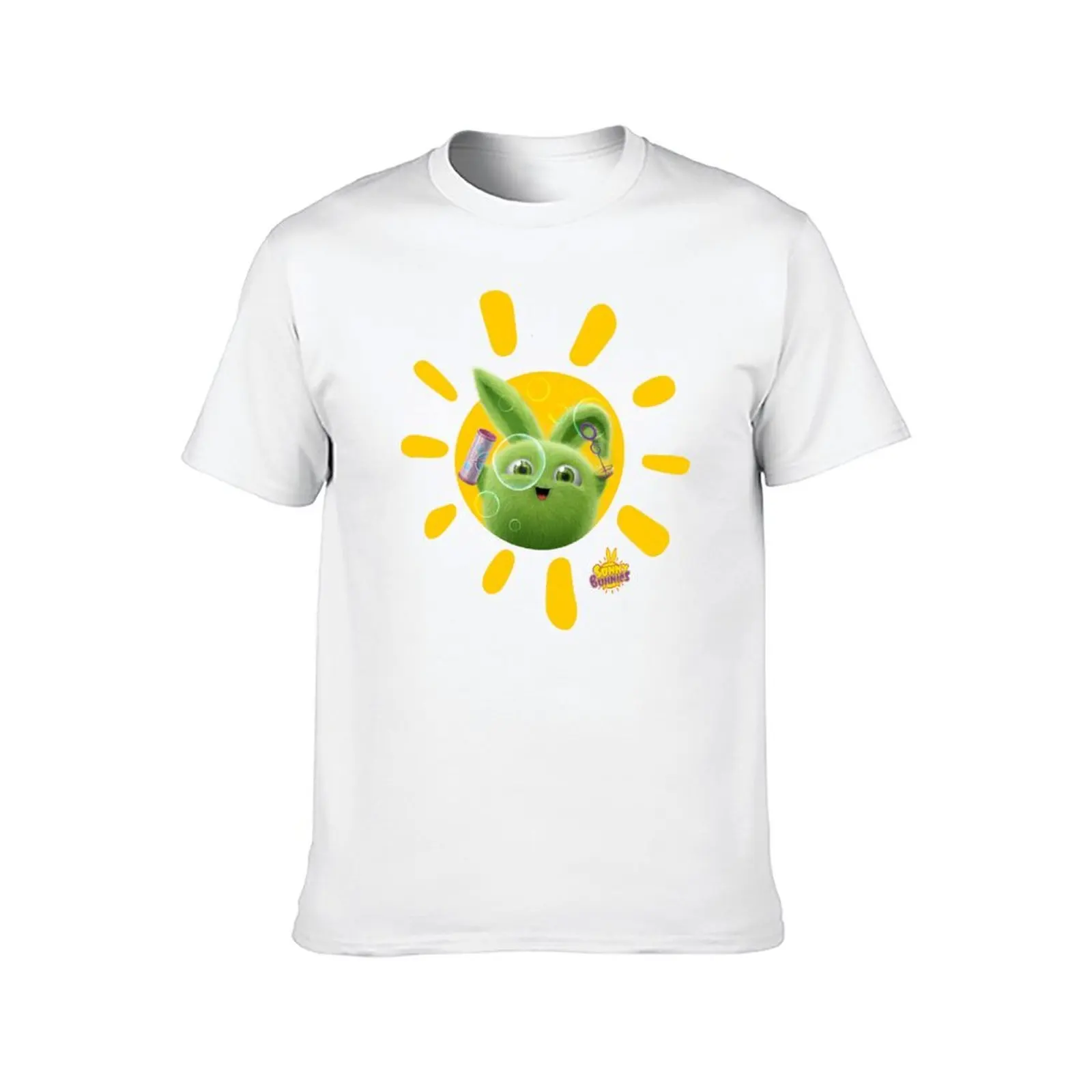 صني الأرانب-هوبر فقاعات تي شيرت الرجال تي شيرت القطن 100% مضحك تي شيرت القطن تي شيرت