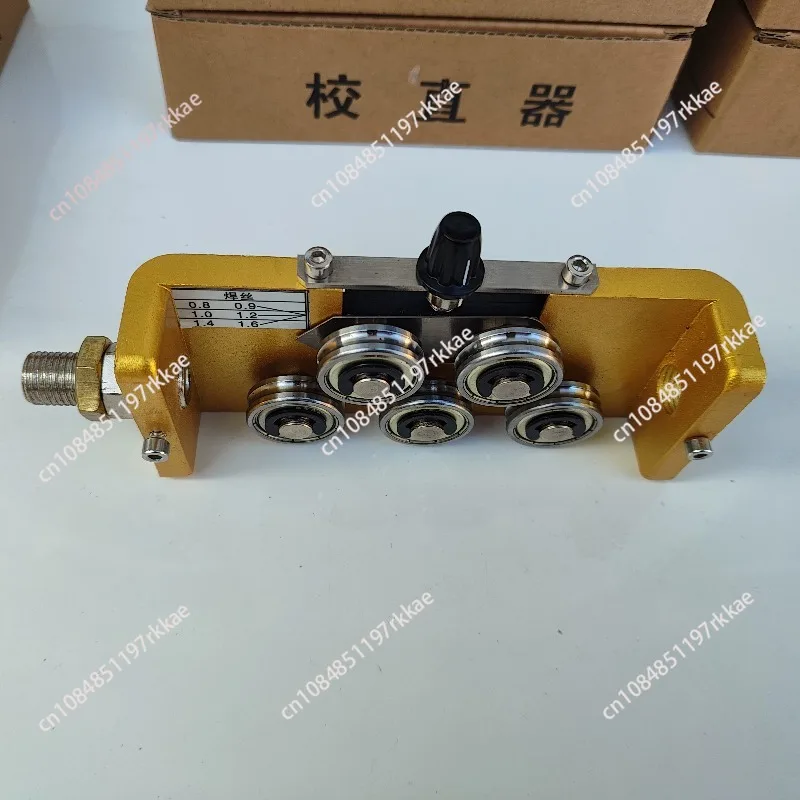 Robot Welding Straightener 3-Wheel 5-Wheel Bidirectional Straightener Barrel Welding Wire Straightener