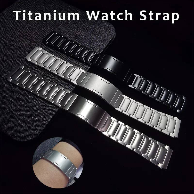 22mm Titanium Alloy Strap For Huawei Watch 4/4 Pro/3/GT2-3 Pro 2e Lightweight Bracelet Wristband Amazfit GTR 4/Stratos 3 Correa