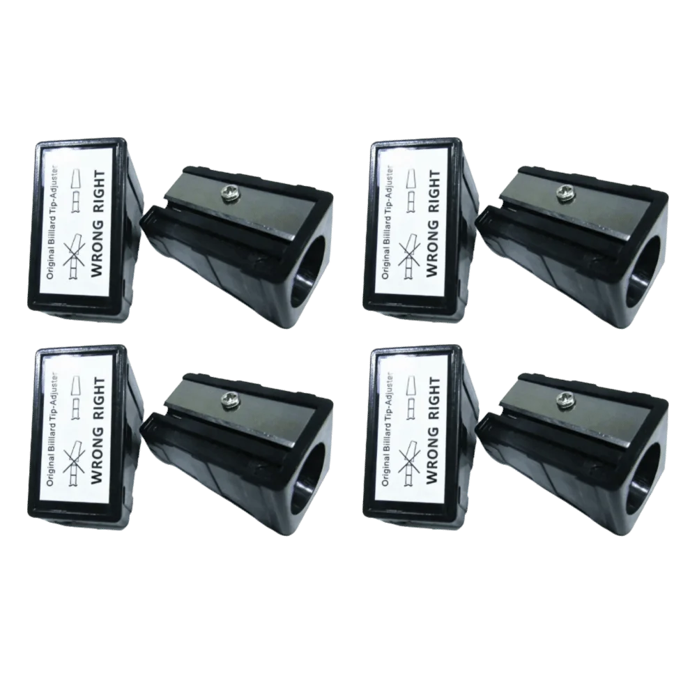 8pcs Portable Size Billiard Cue Tip Trimmer Compact Design Multi-Function Tool Billiard Cue Tip Tapper Billiard Cue Repair Tool