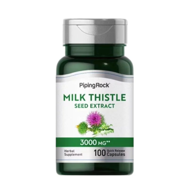 Milk Thistle Supplement  Silymarin &Dandelion Root Helps Repair Liver Supports Liver Detoxification and Cleanses