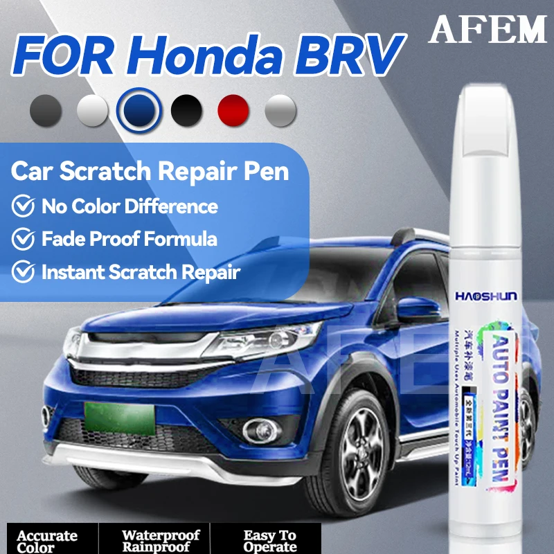 Specialized Automobiles Car Paint Repair Pen For Honda BRV Paint Repair Pen Touch Up Scratch Remover DIY Auto Accessories Black