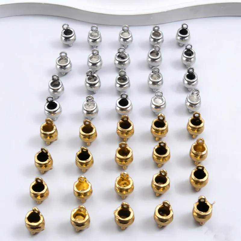 15pcs Buddhist Style Retro 3D Alloy Incense Burner Pendant DIY Charms For Jewelry Carfts Metal Accessories 13*8mm A653