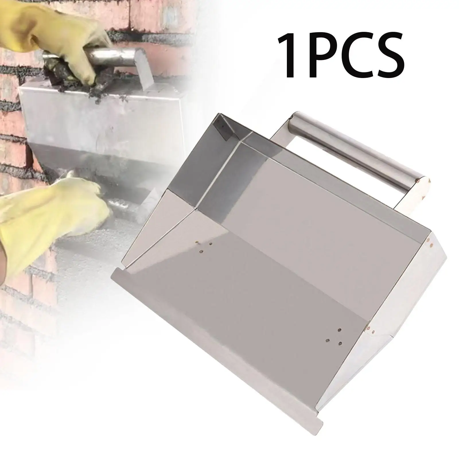 

Concrete Trowel Stainless Steel Wall Plastering Tools Dust Trowel Plasterer Scraper for Bricklayer Plasterer Plastering Cement