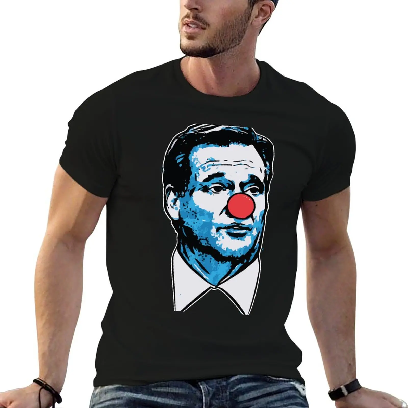 

Goodell Clown T-Shirt black cotton t-shirt plain for man package man t shirts graphic t shirts for man cotton T-shirt