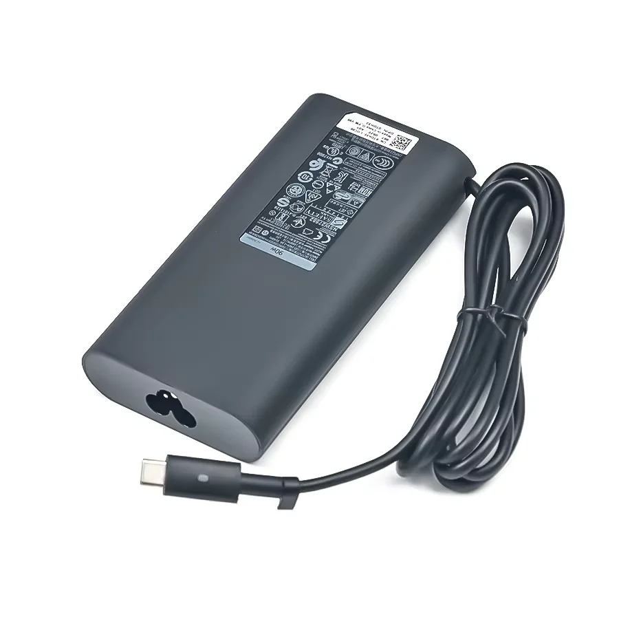 New 20V 4.5A 90W USB Type C Power Ac Adapter Charger Laptop for Latitude 5280 5480 5580 LA90PM170 TDK33 0TDK33