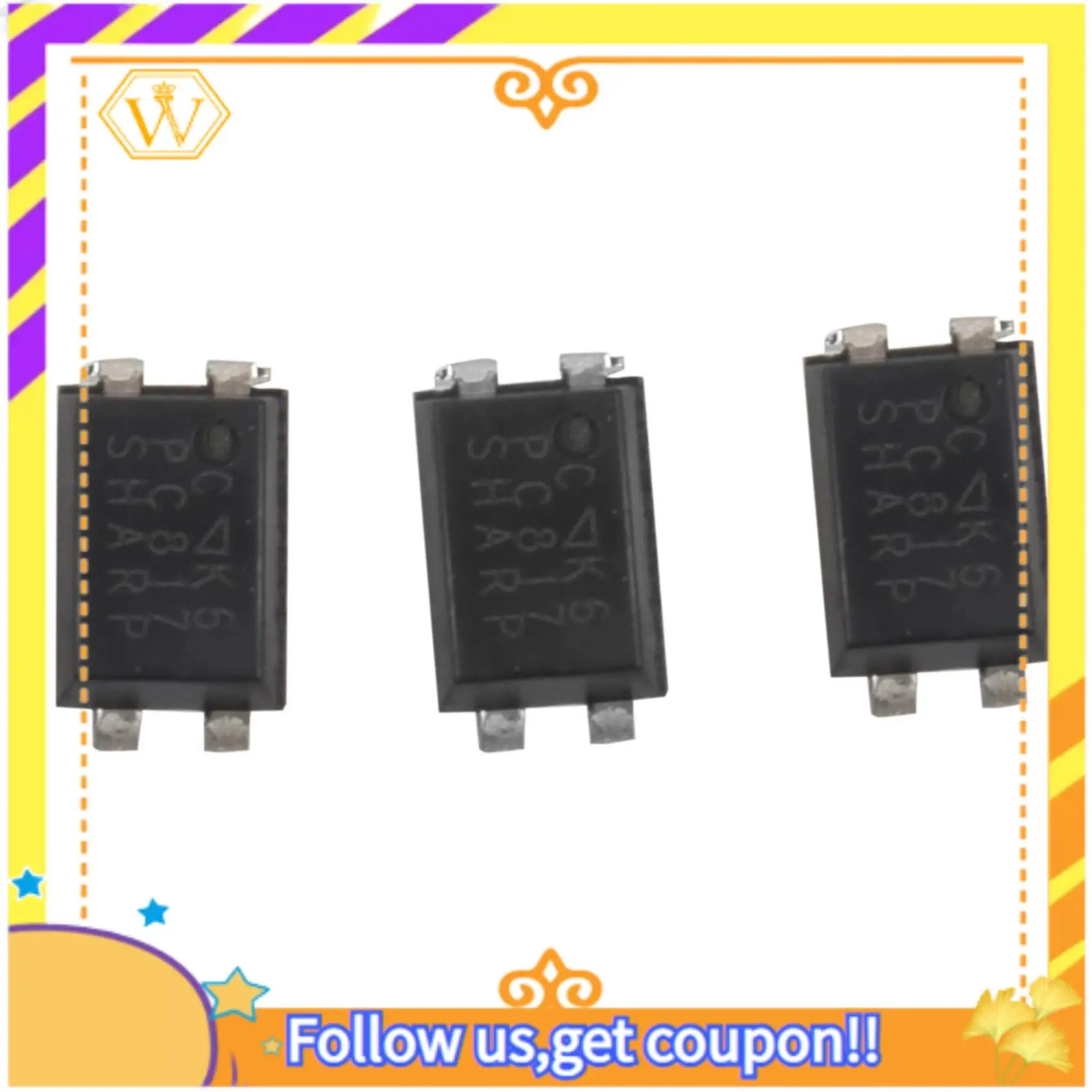 A01K-100Pcs PC817 EL817C LTV817 PC817-1 DIP-4 OPTOCOUPLER For SHARP Best