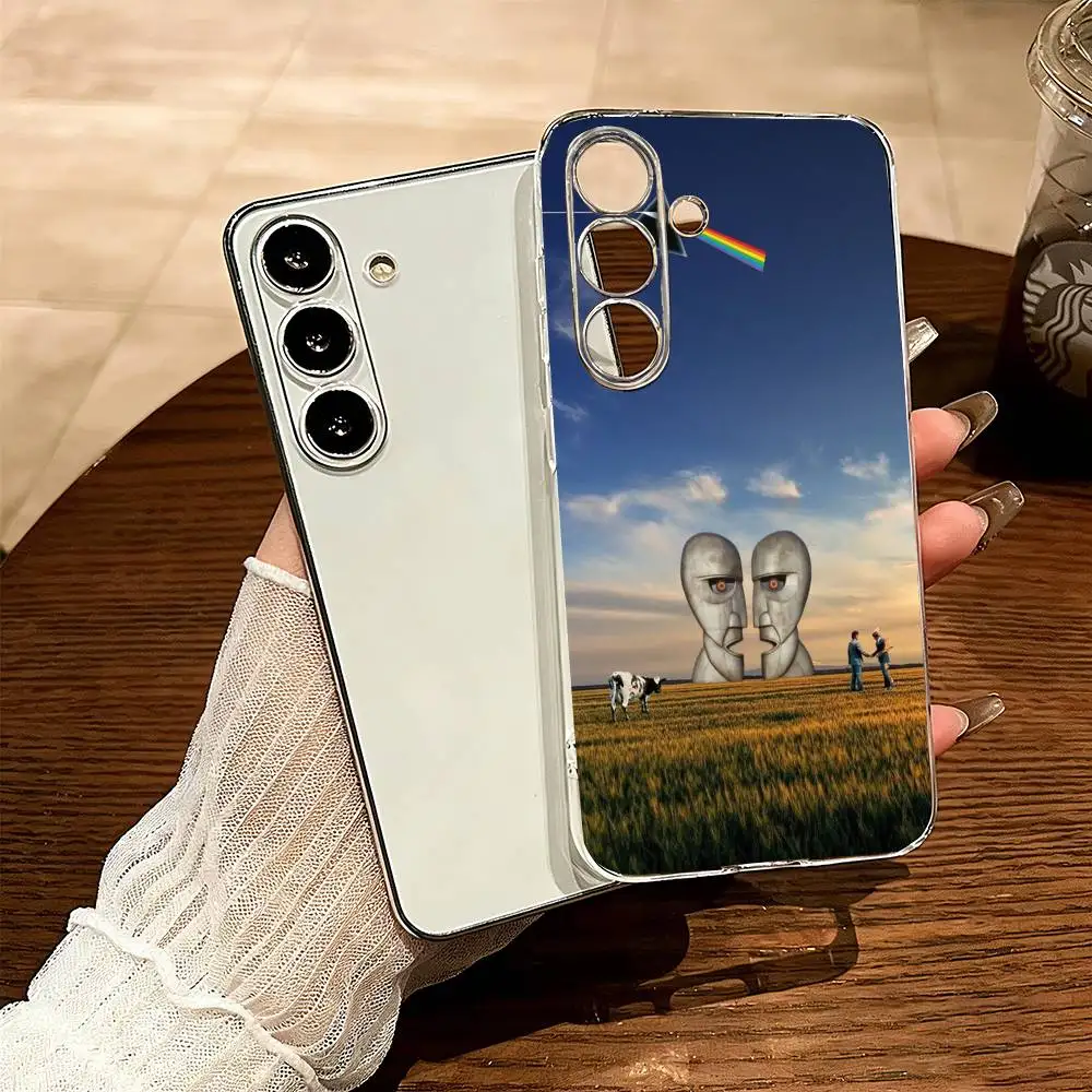 

P-Pink-ess F-Floyd-ess Phone Case For SamsungA10,12,20,21S,30,31,40,50,51,52,70,71 Transparent Cover