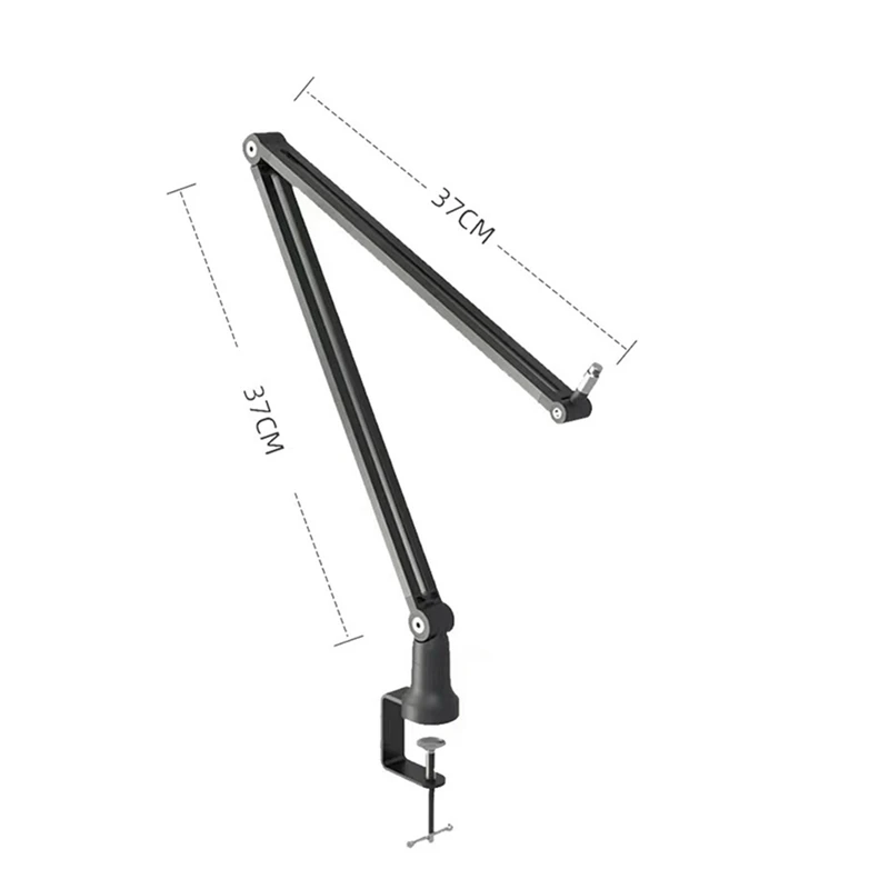 Supporto per braccio regolabile universale supporto per microfono a forbice con sospensione in metallo per supporti Radio per Studio di gioco
