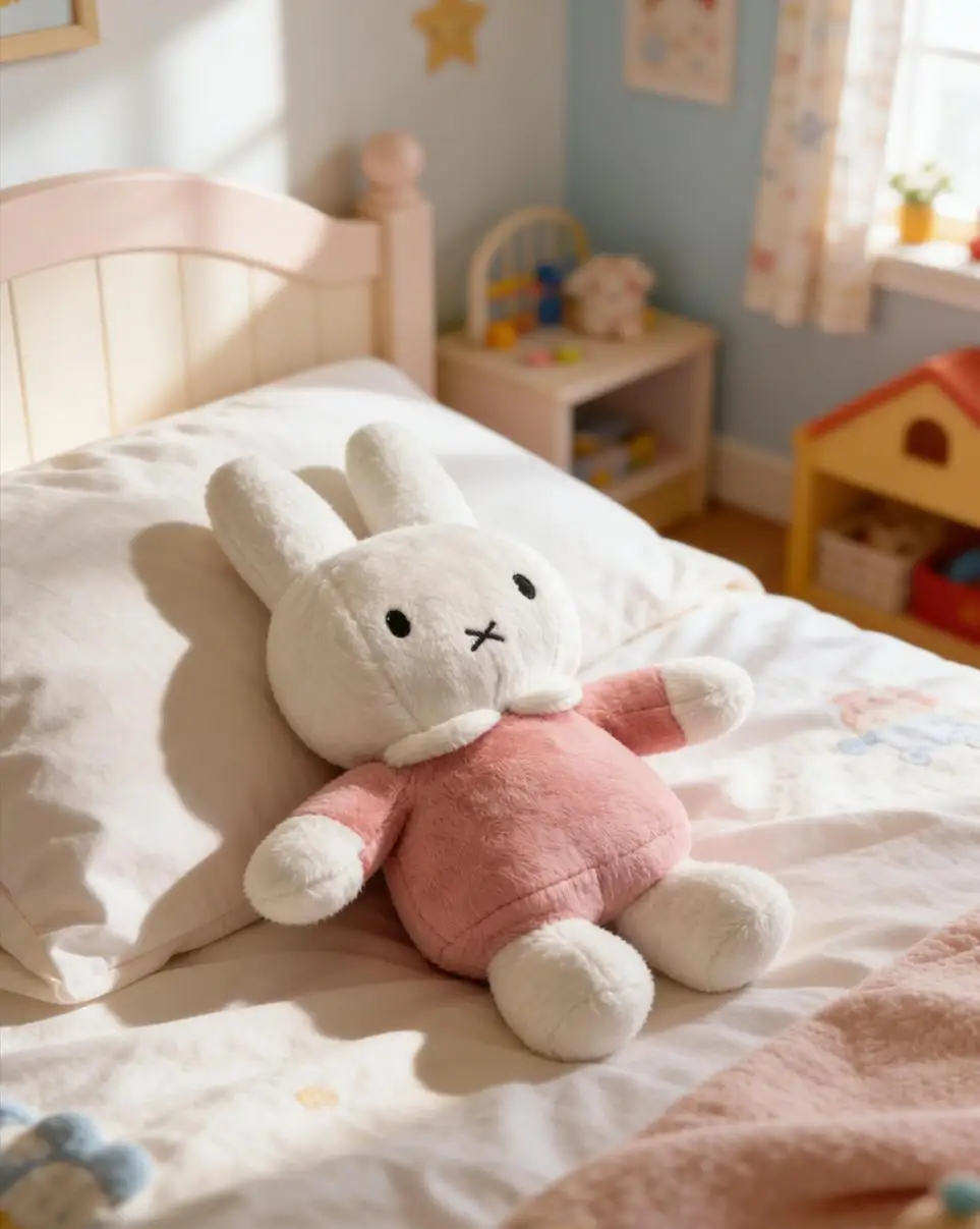 Niedliches Miffy-Plüschtier — Perfektes Geburtstags- oder Valentinstagsgeschenk für Ihre Freundin – Detail 2