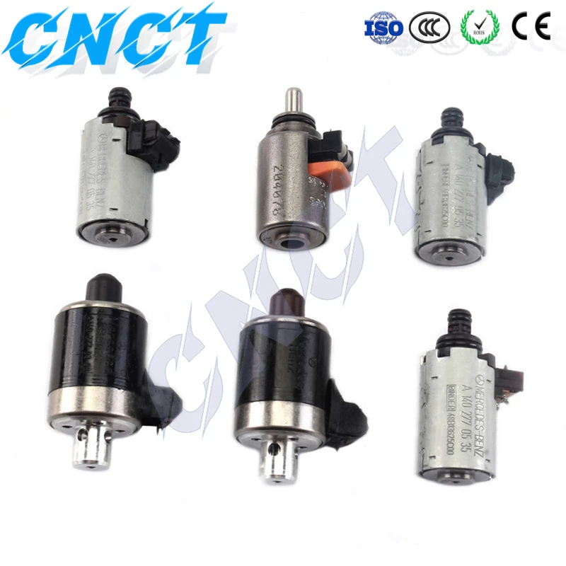 

New 722.6 Automatic Transmission Solenoids Set Fit For Mercedes-Benz S350 5-Speed Gearbox A1402770398 A1402770435 A1402770535