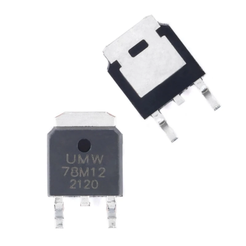 Original Genuine SMD UMW 78M12 TO-252 Output 12V/1A Linear Regulator Chip 100% brand new chip