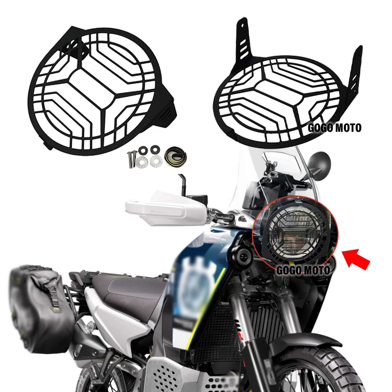 

Accessories Fit For Husqvarna Norden 901 NORDEN901 2022 2023 2024 Headlight Head Light Guard Protector Cover Protection Grill