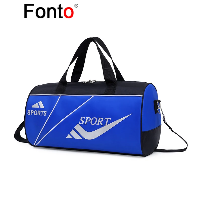 Fonto Fitness Training Travel Bag Men Gym Bags Sport Multifunction Dry Wet Separation Bags Sac De Sport Handbag