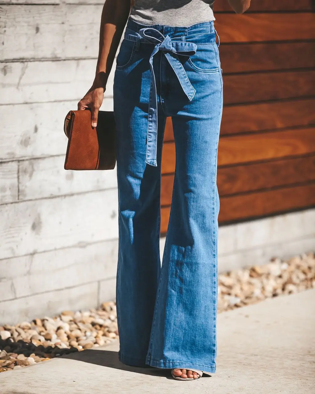 

Vintage High Waist Jeans Women Flared Bell Bottoms Y2k Baggy Wide Leg Jeans Ripped Skinny Denim Woman Pants Goth Jeans Feminino