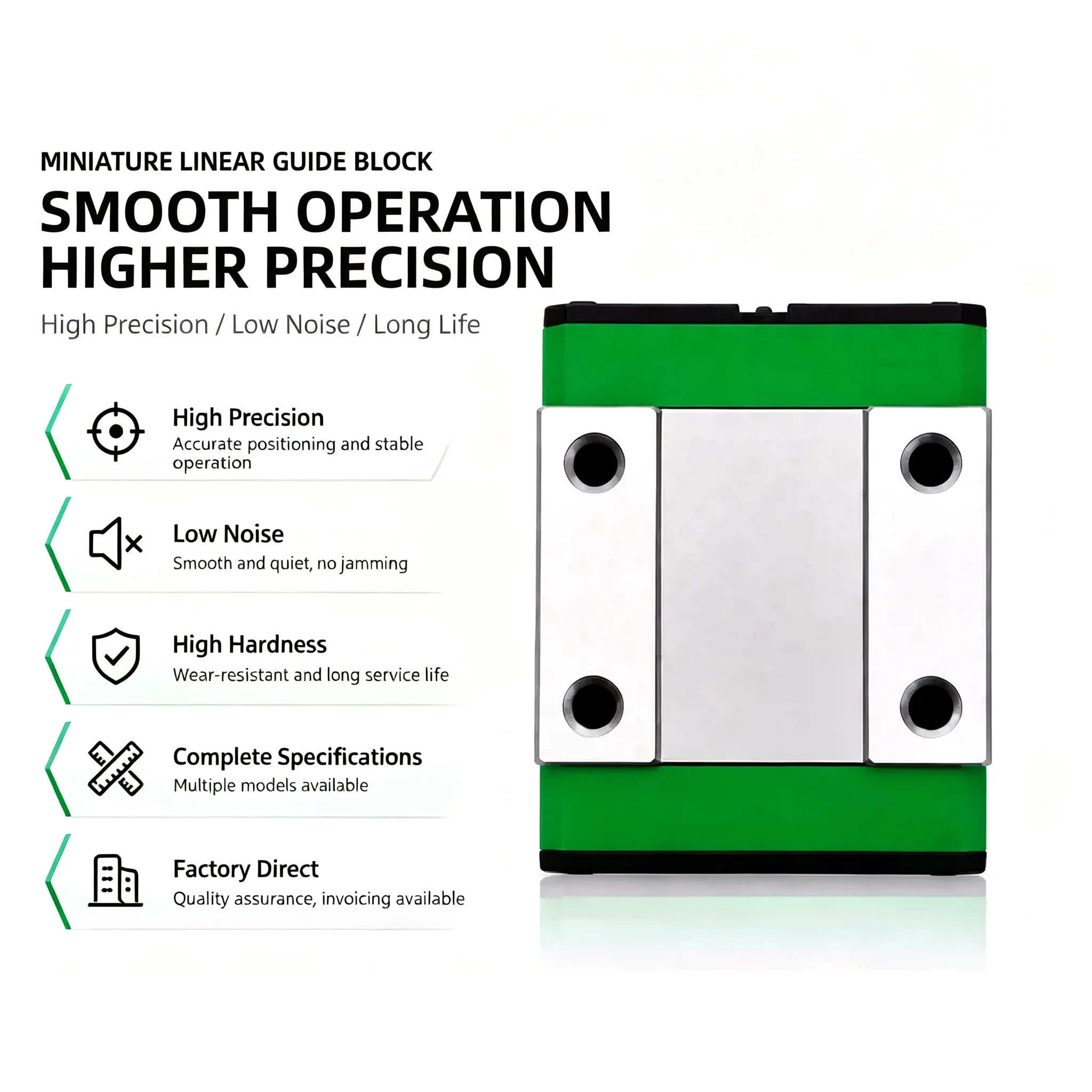 MGN12C or MGN12H linear bearing sliding block match use with MGN12 linear guide for cnc xyz diy 1pcs