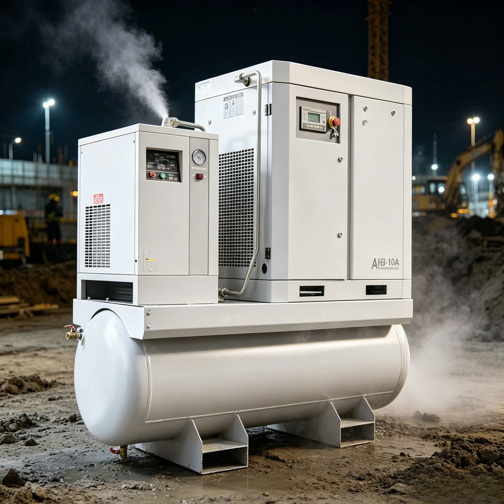 Custom Best Selling 10HP 20HP 30HP 50HP Industrial Rotary Screw Air Compressor 7.5KW 11KW 15KW 22KW 37KW Screw Air-Compressor