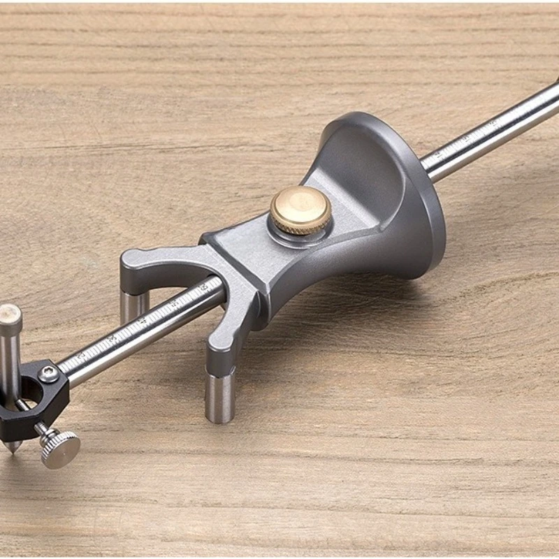 

Woodworking scribe carpenter arc straight line dual-purpose scribe line luer European style scribe