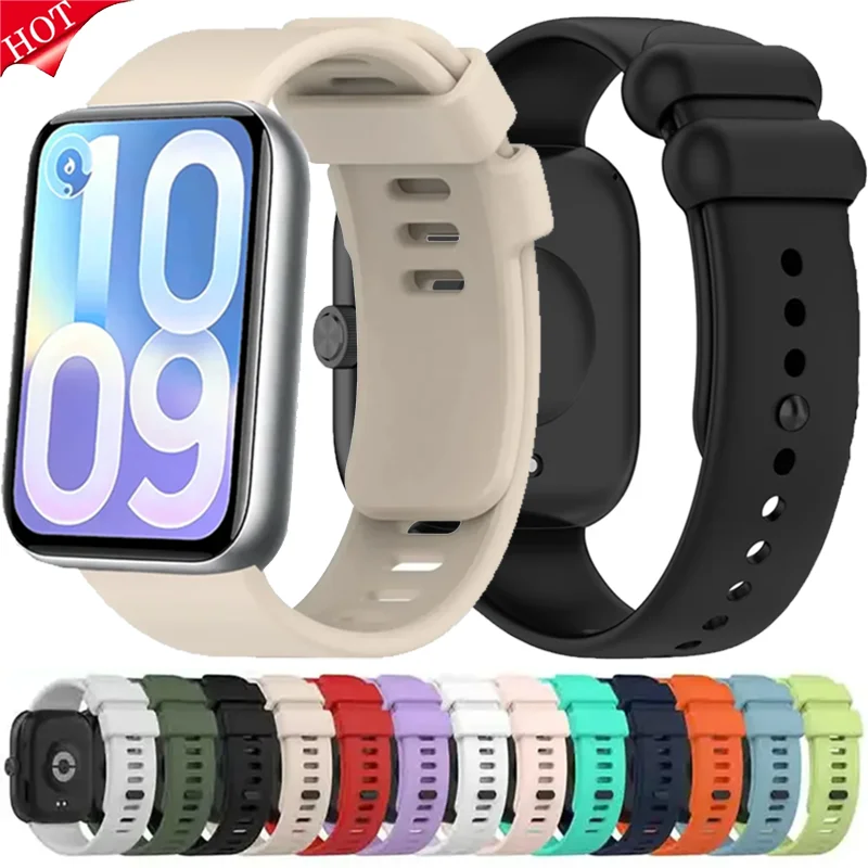 Original Silikonarmband für Redmi Watch 6 5 4 Austauschbares Komfortables Armband Xiaomi Mi Band für 10/9/8 Pro Smartwatch Correa