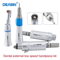 All Types Dental Low Speed Handpiece Straight Contra Angle air turbine motor Dental Lab equipment Micromotor Polishing Tool
