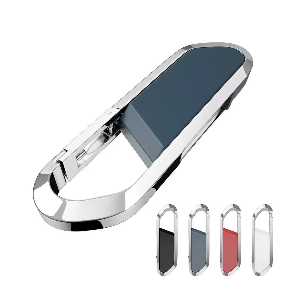 Hot Sale Metal USB Flash Drive 64gb Memory Stick Black Waterproof Pen Drive 128gb Personalized Portability Pendrive