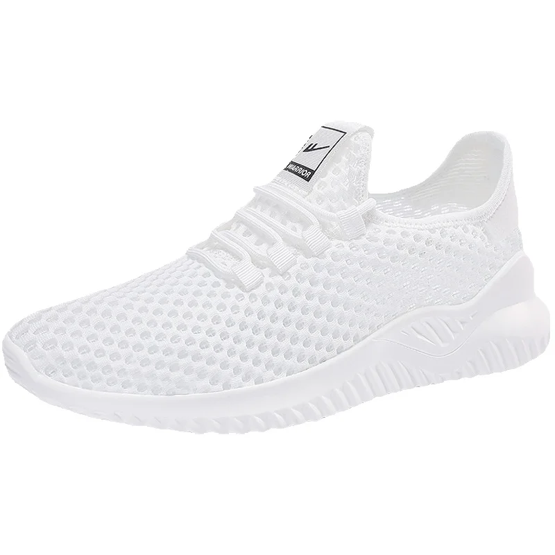 Warrior Men's Mesh Shoes 2025 Summer New Ultra-Light Thin Sports Shoes Trendy Men's Versatile Shoes Breathable Lightweight Shoes For Men_vogvips.com