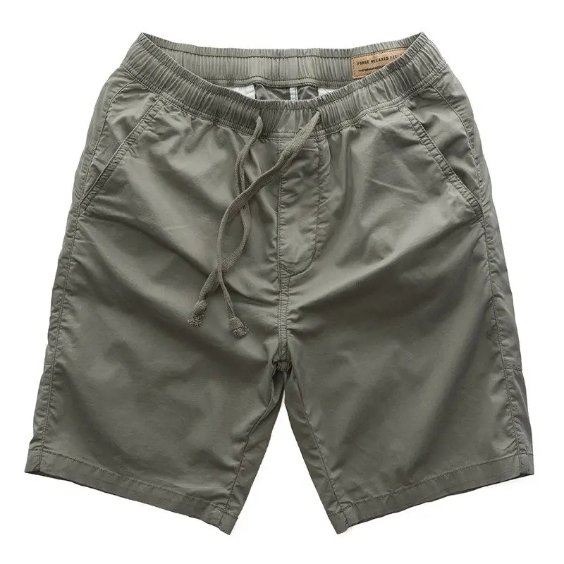 

Casual Summer Men's Short Pants Loose Fit Sporty Thin Straight Leg Grey Beach Shorts City Walk Polyester Fiber Youth Fashion